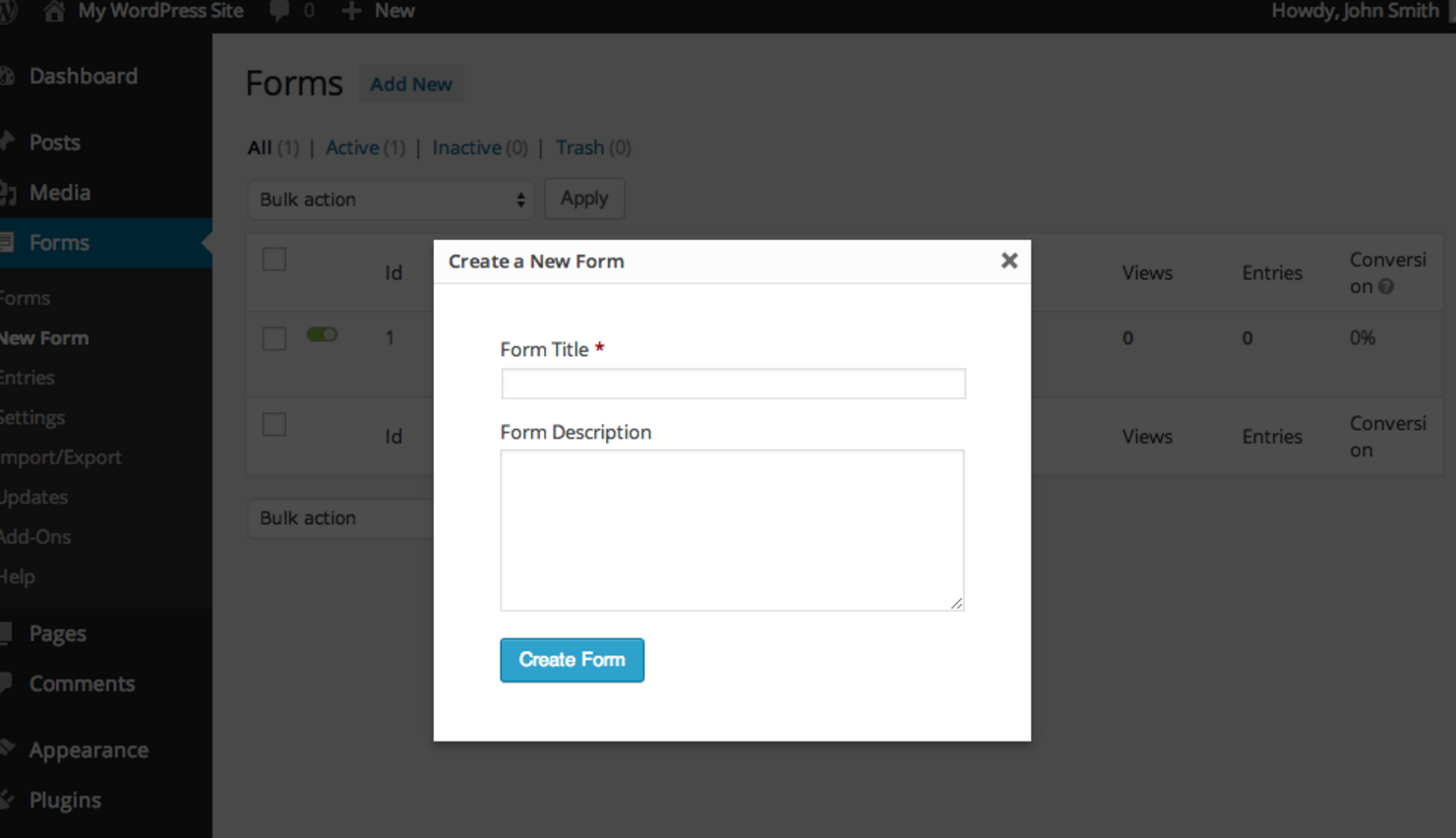 Creating forms with Gravity Forms Creating forms with Gravity Forms